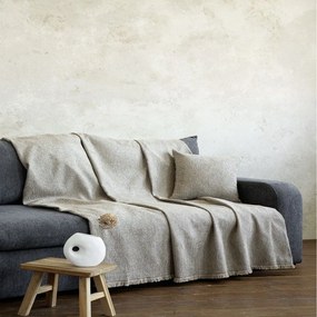 Ριχτάρι Satori Taupe Nima Three-Seater 180x300cm Acrylic,Cotton,Polyester