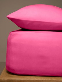 Κατωσέντονο Menta με λάστιχο 9 Fuchsia Ημίδιπλο (120x200+25)