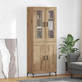 vidaXL Highboard 2 pcs Artisan Oak 69,5 x 34 x 180 εκ.