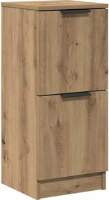 vidaXL Ντουλάπι τεχνίτης Δρυς 30 x 30 x 70 εκ. από Επεξεργασμένο Ξύλο