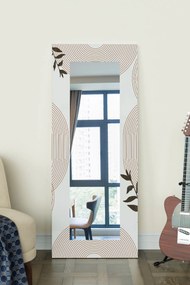 Stewehome Διακοσμητικός Καθρέφτης Μίνιμαλ με Πολύχρωμο Σχέδιο 150x60 cm