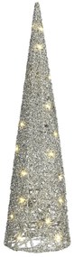 Χριστουγεννιάτικο Δεντράκι Με Led (Φ16) Edelman Cone Silver 1162502