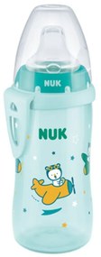 Παγουράκι Παιδικό Active Cup 10751082 300ml Green Nuk 300ml Plastic