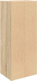 vidaXL Βιβλιοθήκη Sonoma Δρυς 31x24x77 εκ. από Επεξεργασμένο Ξύλο