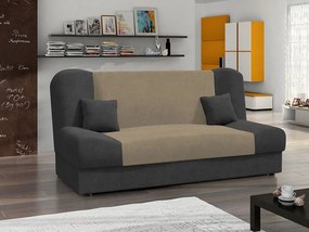 Καναπές κρεβάτι Comfivo 124, Αριθμός θέσεων: 3, Αποθηκευτικός χώρος, 86x195x87cm, 52 kg, Πόδια: Πλαστική ύλη | Epipla1.gr