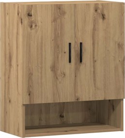 vidaXL Ντουλάπι Τοίχου τεχνίτης Δρυς 60x31x70 εκ. Επεξεργασμένο Ξύλο