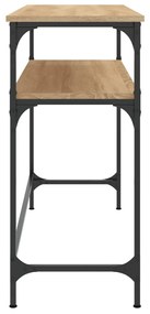 vidaXL Τραπέζι Κονσόλα Sonoma Δρυς 100x35,5x75 εκ. Επεξεργασμένο Ξύλο