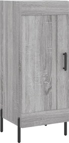 vidaXL Ντουλάπι Γκρι Sonoma 34,5x34x90 εκ. από Επεξεργασμένο Ξύλο