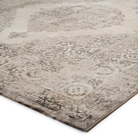 Χαλί Διαδρόμου (67x140) Βιοκαρπέτ Gossip 6185A White Vizon