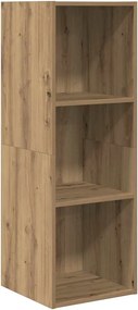 vidaXL Σετ επίπλου τηλεόρασης Artisan Oak Επεξεργασμένο ξύλο