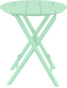 HELEN OPALINE GREEN Φ60X74εκ. ΤΡΑΠΕΖΙ ΠΤΥΣ/ΝΟ ΠΟΛ/ΝΙΟΥ