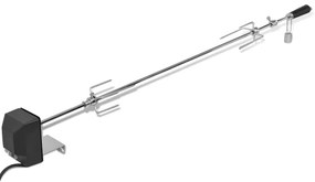 vidaXL Σούβλα Ψησταριάς 1200 χιλ. Ατσάλινη με Μοτέρ