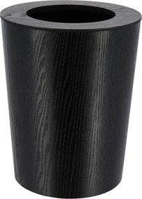Κάδος Απορριμμάτων (Φ22.5x28.5) T-D 9lt Oak Effect Black 6553103