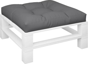vidaXL Μαξιλάρι Παλέτας Ανθρακί 70 x 70 x 12 εκ. Υφασμάτινο