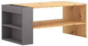 ŁAWA ALMOND DĄB ARTISAN / ANTRACYT 100X55 DIOMMI-80-3474