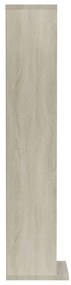 vidaXL Έπιπλο για CD Sonoma Δρυς 21 x 20 x 88 εκ. Επεξεργασμένο Ξύλο
