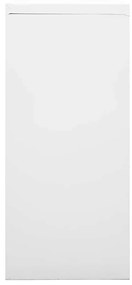 vidaXL Ντουλάπι με Συρόμενη Πόρτα Γκρι 90 x 40 x 90 εκ. Ατσάλινο