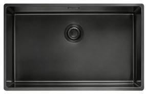 Franke mythos masterpiece BXM 210/110-68 ανοξείδωτος ένθετος νεροχύτης 720χ450μμ Ανθρακί
