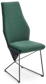 60-22236 K485 chair dark green DIOMMI V-PL-K/485-KR-C.ZIELONY, 1 Τεμάχιο