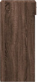 vidaXL Μπουφές Καφέ Δρυς 30x42,5x93 εκ. από Επεξεργασμένο Ξύλο