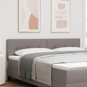 vidaXL Κεφαλάρι Με Κουμπιά Ταπετσαρίας Ταουπί 180 εκ