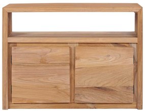 vidaXL Ντουλάπι με Συρτάρια 80 x 30 x 60 εκ. από Μασίφ Ξύλο Teak