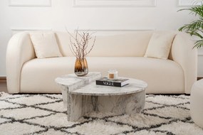 Τραπεζάκι Σαλονιού Μάρμαρο Freesia ORION 90x60x30