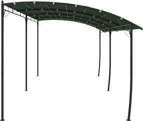 vidaXL Κιόσκι 6 x 3 x 2,55 m Πράσινο