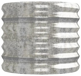 vidaXL Ζαρντινιέρα Ασημί 152x40x36 εκ. Γαλβανισμένος χάλυβας