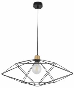 Φωτιστικό Οροφής Vario L 40553 63x73x80cm 1xE27 60W Black-Gold Sigma Lighting