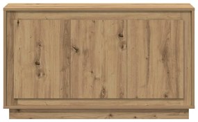 vidaXL Μπουφές Αρτισιανή Δρυς 102x35x55 εκ. από Επεξεργασμένο Ξύλο