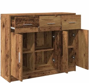vidaXL Ντουλάπι Παλιό Ξύλο 91x28x75 εκ. από Επεξεργασμένο Ξύλο