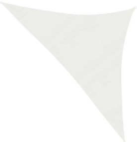 Πανί Σκίασης Λευκό 3,5 x 3,5 x 4,9 μ. από HDPE 160 γρ./μ² - Λευκό