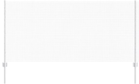 vidaXL Γαλβανισμένος Φράκτης με 44 U Posts Ασημένιος 1x50 μ Χάλυβας