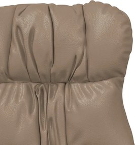 vidaXL Πολυθρόνα Καπουτσίνο 69 x 74 x 93 εκ. Δερματίνη