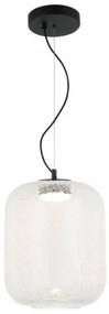 Κρεμαστό Φωτιστικό Οροφής LED 13W Γυαλί Φ23cm Kiva Viokef 4318600 Διάφανο
