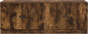 vidaXL Ντουλάπα Αποθήκευσης για Κρεβάτι σε Loft 2 τεμ.