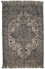 Χαλί Vintage Γκρι Βαμβακερό 120x180cm - 05154472