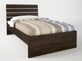 Intrahome Κρεβάτι "ΝΟΤΑ" ημίδιπλο σε χρώμα βέγγε 110x190 Intrahomesa-00652543