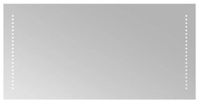 vidaXL Καθρέφτης Μπάνιου με LED 40x80 εκ.