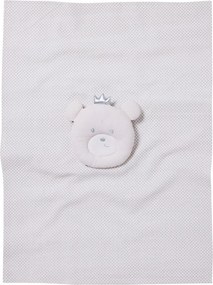 Κουβέρτα Πικέ Αγκαλιάς (75x100) + Λούτρινο Das Home Baby 4958 Grey