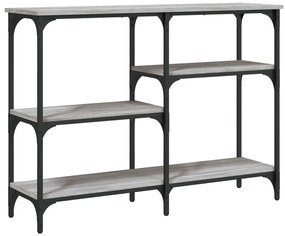 vidaXL Τραπέζι Κονσόλα Γκρι Sonoma 102x29x75 εκ. Επεξεργασμένο Ξύλο