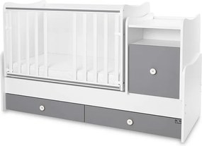 BED TREND PLUS NEW 70/160 WHITE/STONE GREY