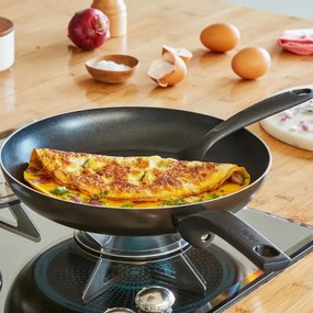 Tefal B5670653 FP28J GT SIMPLY CLEAN, 28 cm, DIFFUSION, Thermo-Signal, χωρίς PFOA, επαγωγή, Μαύρο
