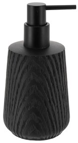 Δοχείο Κρεμοσάπουνου DS-4663L04 Polyresin 9x17,5cm Black MRShome Πολυρεσίνη