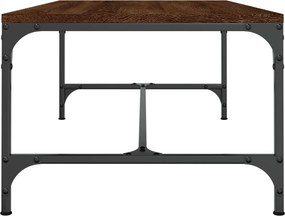 vidaXL Τραπεζάκι Σαλονιού Καφέ Δρυς 100x50x35 εκ. Επεξεργασμ. Ξύλο
