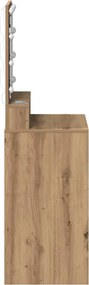 VidaXL Τραπέζι περιποίησης Artisan Oak 50 x 41 x 135 εκ