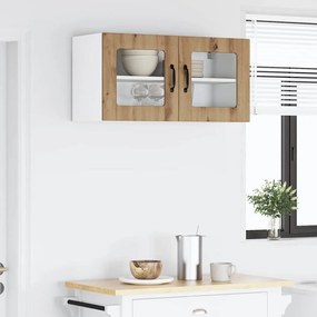 vidaXL Ραφιέρα τοίχου LUCCA Artisan Δρυς 80 x 31 x 40 εκ