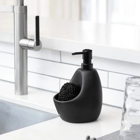 Δοχείο Κρεμοσάπουνου Joey 330750-040 Black Umbra Κεραμικό