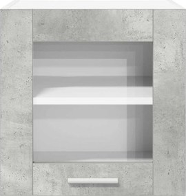 vidaXL Κρεμαστό ντουλάπι Riga 2 pcs Σκυρόδεμα Γκρι 40 x 31 x 40 εκ.